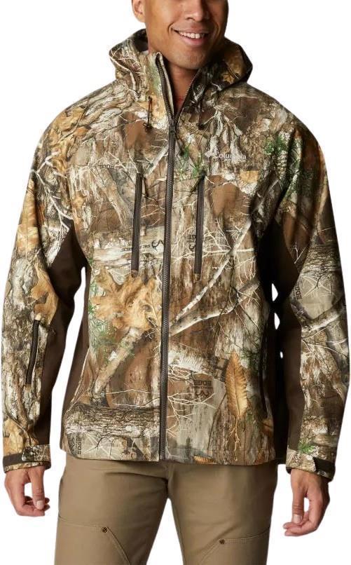 Trophy Rack Silent Rain Jacket - Mens - Realtree Edge 1