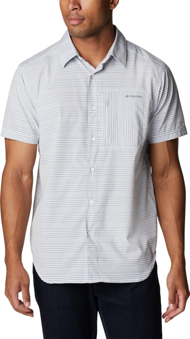 Twisted Creek III SS - Mens - Collegiate Navy Basic Stripe 1