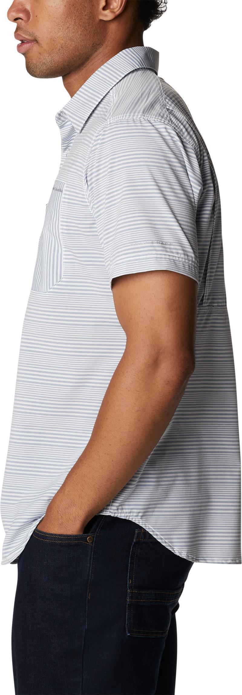 Twisted Creek III SS - Mens - Collegiate Navy Basic Stripe 3