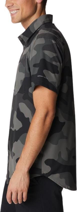 Utilizer Printed Woven SS - Mens - Black Mod Camo 3