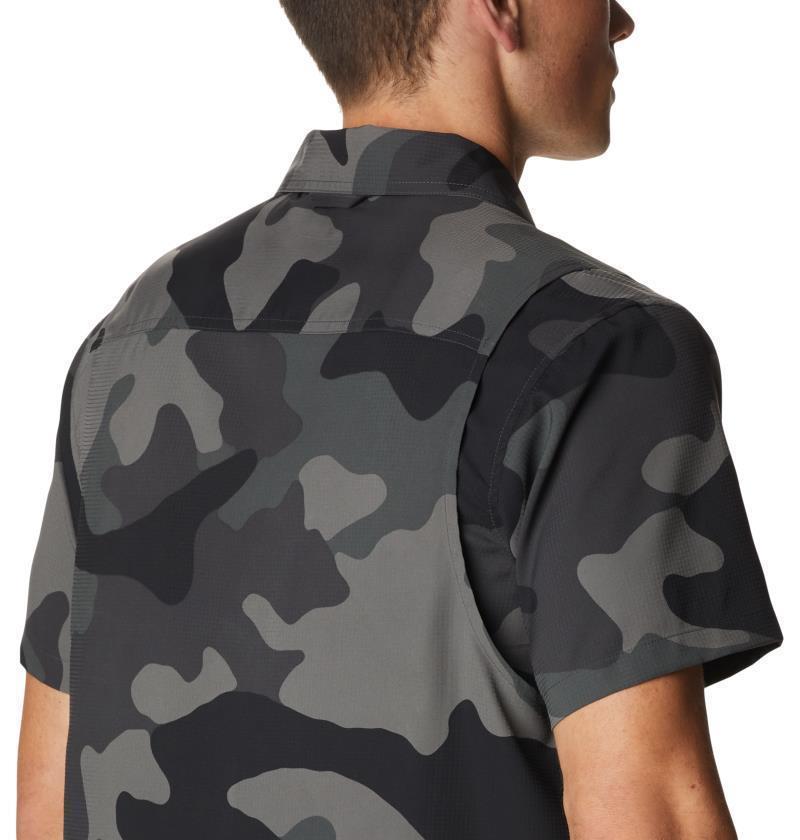 Utilizer Printed Woven SS - Mens - Black Mod Camo 5