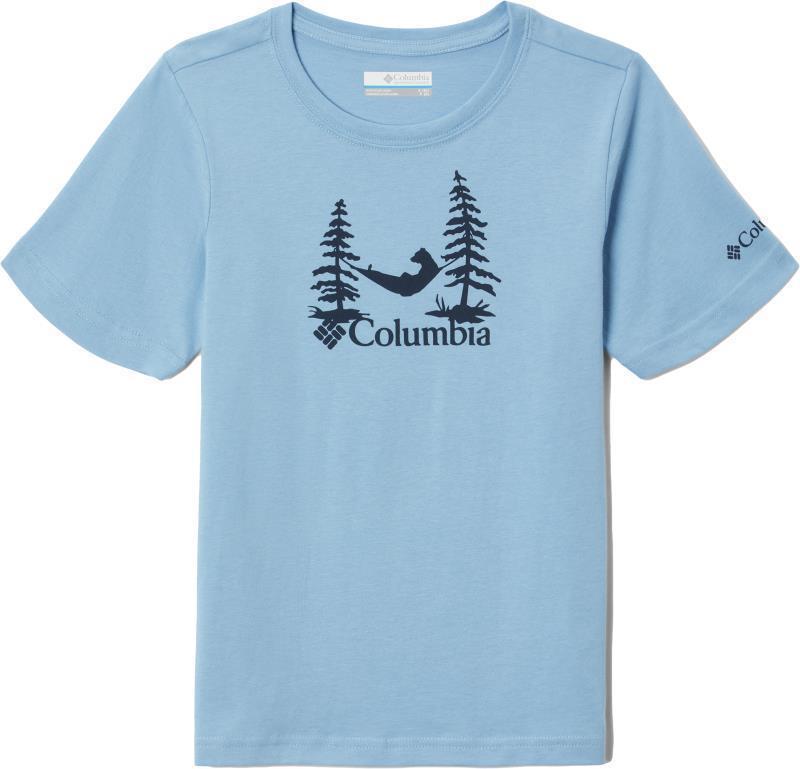 Valley Creek SS Graphic Shirt - Youth Boys - Jet Stream / Snoozin Graphic 1