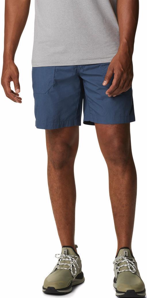 Washed Out Cargo Shorts, 8" Inseam - Mens - Dark Mountain 1