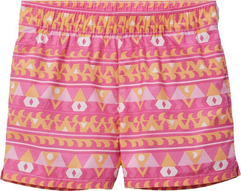 Washed Out Printed Shorts - Youth Girls - Wild Rose Camp Blanket 1