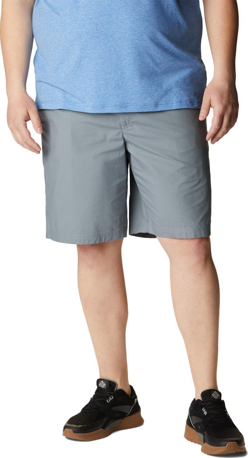 Washed Out Shorts, 8" Inseam - Big - Mens - Grey Ash 1