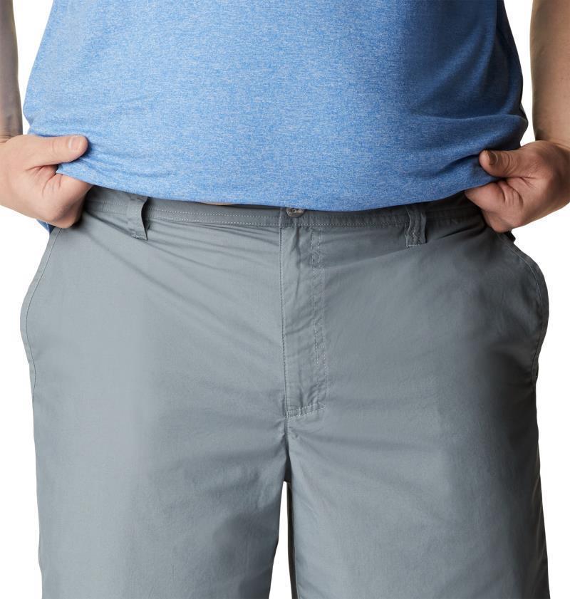 Washed Out Shorts, 8" Inseam - Big - Mens - Grey Ash 4