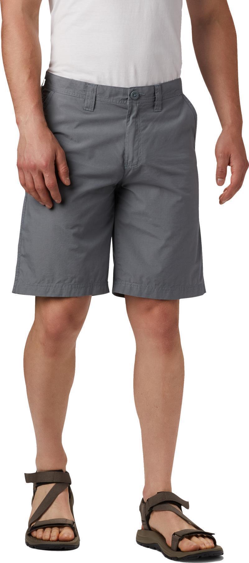 Washed Out Shorts, 8" Inseam - Mens - Grey Ash 1
