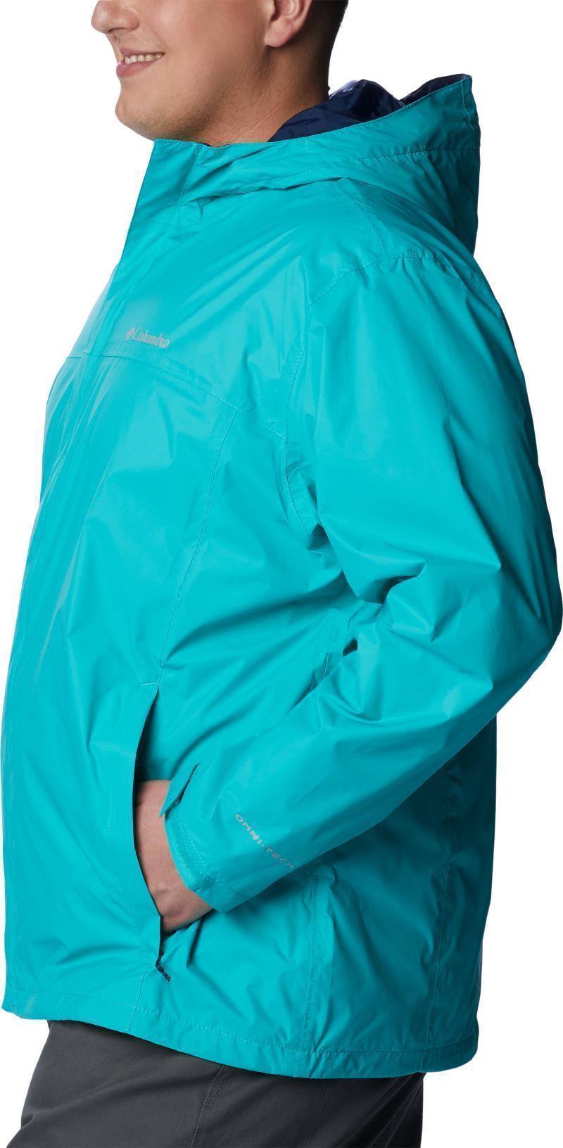 Watertight II Jacket - Big - Mens - Bright Aqua 5