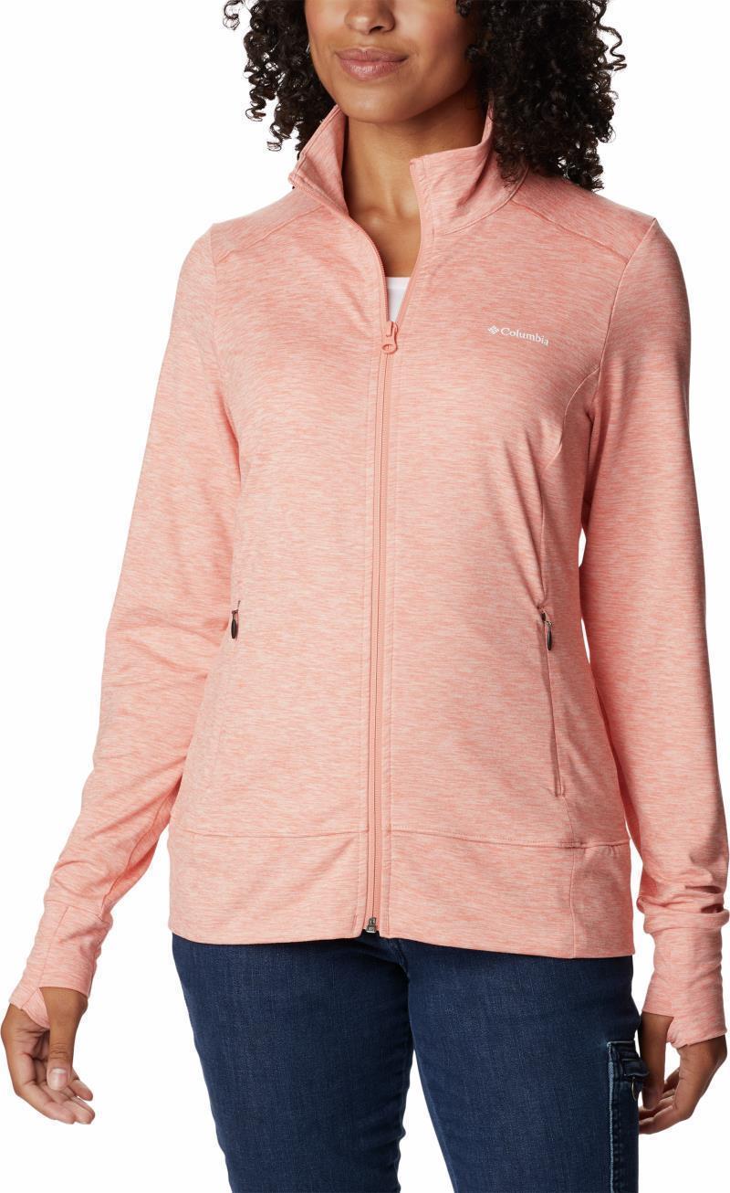 Weekend Adventure Full Zip - Womens - Summer Peach Heather 1