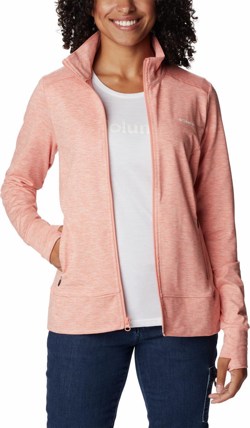 Weekend Adventure Full Zip - Womens - Summer Peach Heather 3