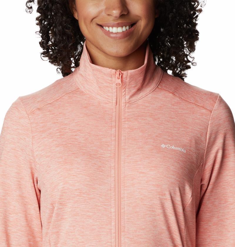 Weekend Adventure Full Zip - Womens - Summer Peach Heather 6
