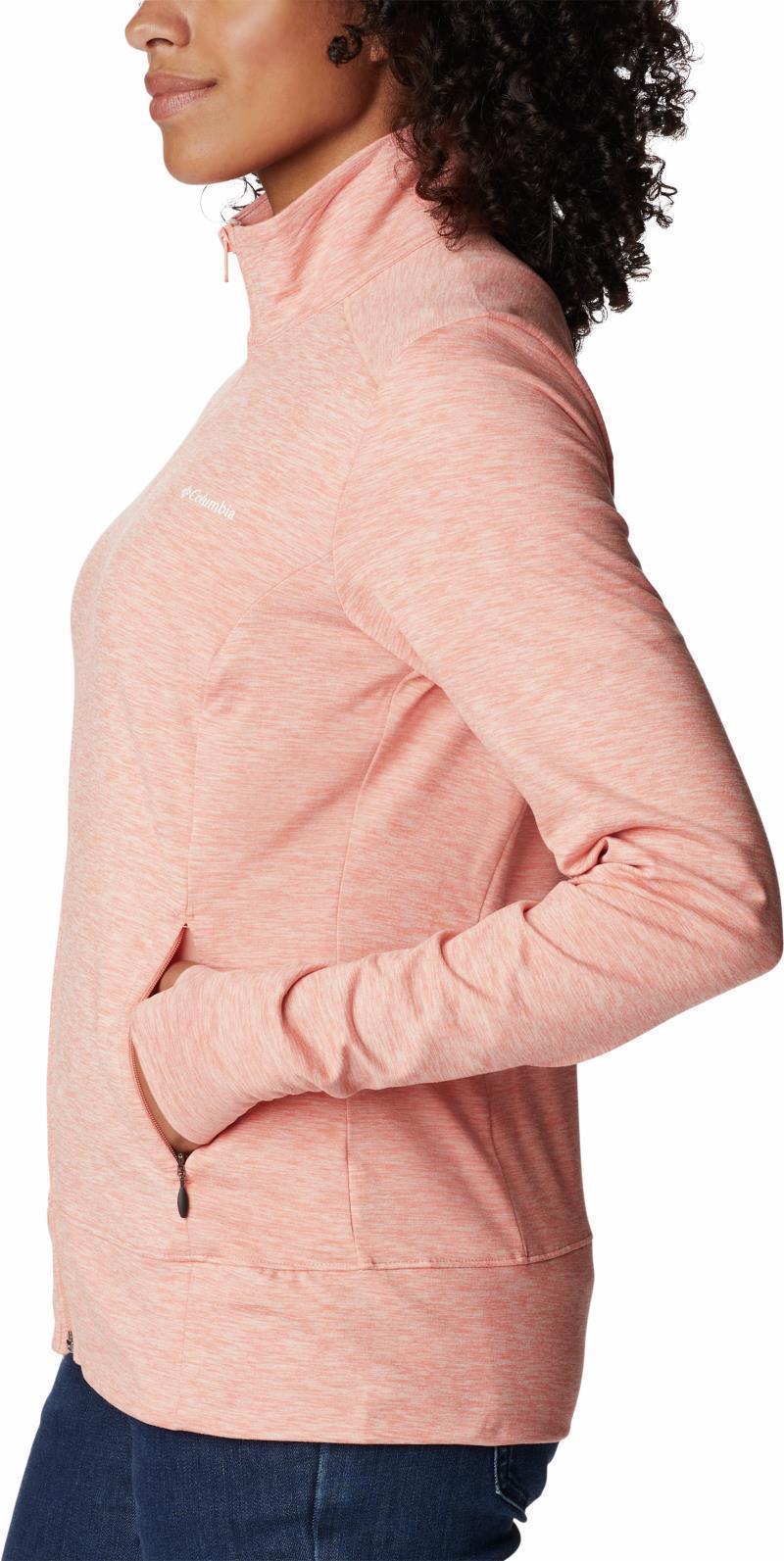 Weekend Adventure Full Zip - Womens - Summer Peach Heather 7
