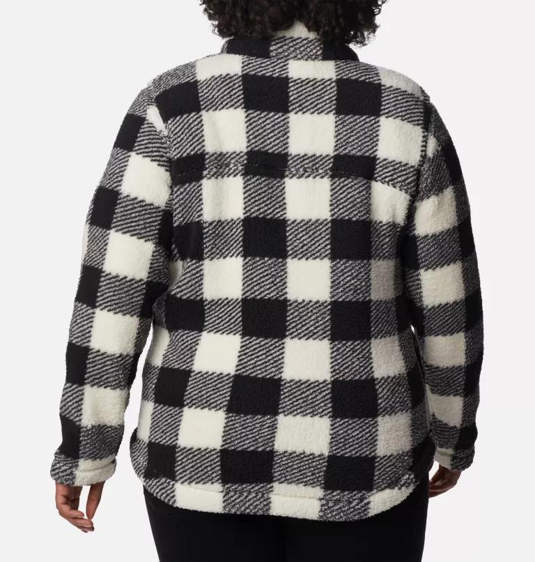 West Bend Full Zip - Plus - Womens - Chalk Check Print 2