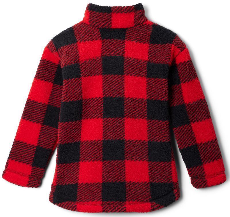 West Bend Full Zip - Youth Girls - Red Lily Check 2