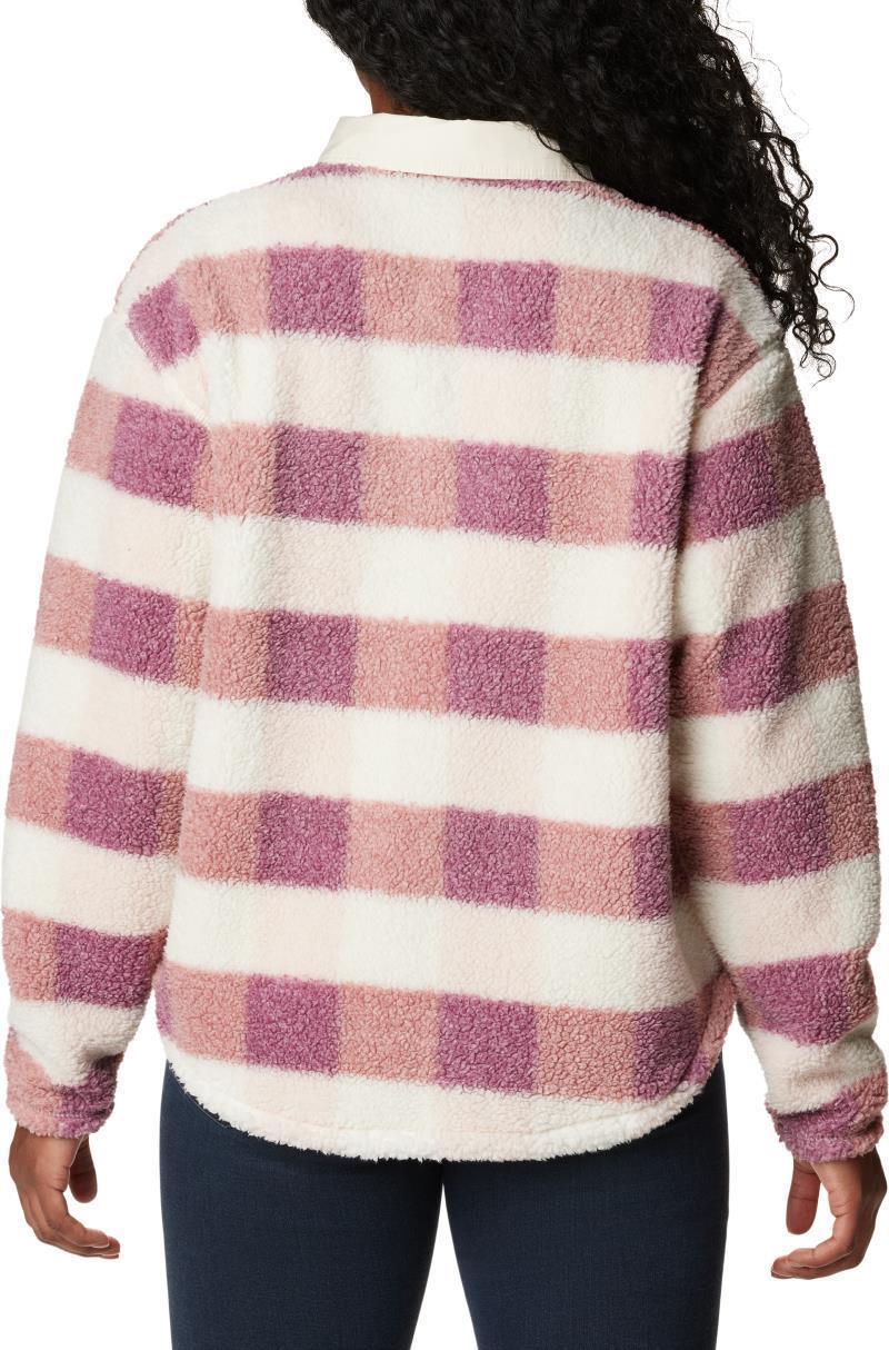 West Bend Shirt Jacket - Womens - Dusty Pink Multi Check / Chalk 4