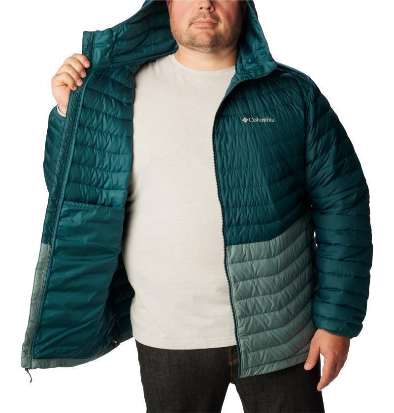 Westridge Down Hooded Jacket - Big - Mens - Metal / Night Wave 5