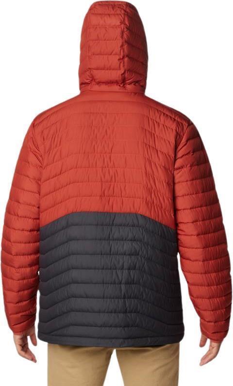 Westridge Down Hooded Jacket - Tall - Mens - Shark / Warp Red 2