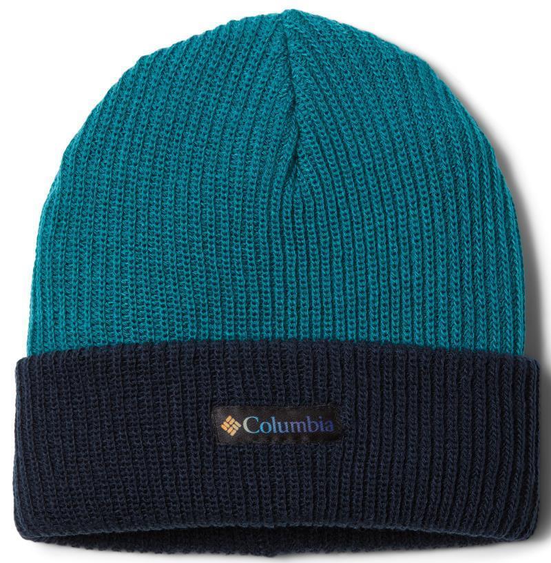 Whirlibird Cuffed Beanie - Youth - Shasta / Collegiate Navy 1