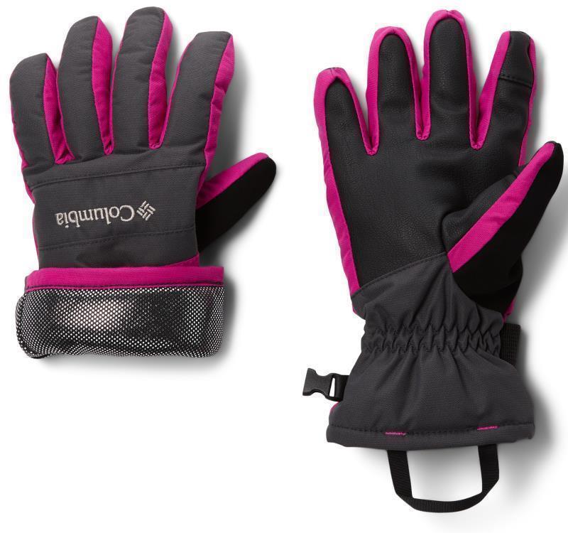Whirlibird II Gloves - Youth - Shark / Wild Fuchsia 2