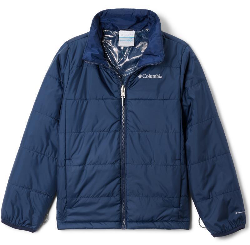 Whirlibird II Interchange Jacket - Youth Boys - Shasta Geoglacial / Collegiate Navy 3