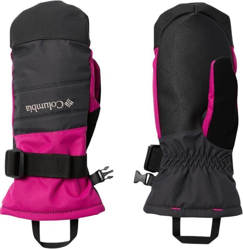 Whirlibird II Mittens - Youth - Shark / Wild Fuchsia 1