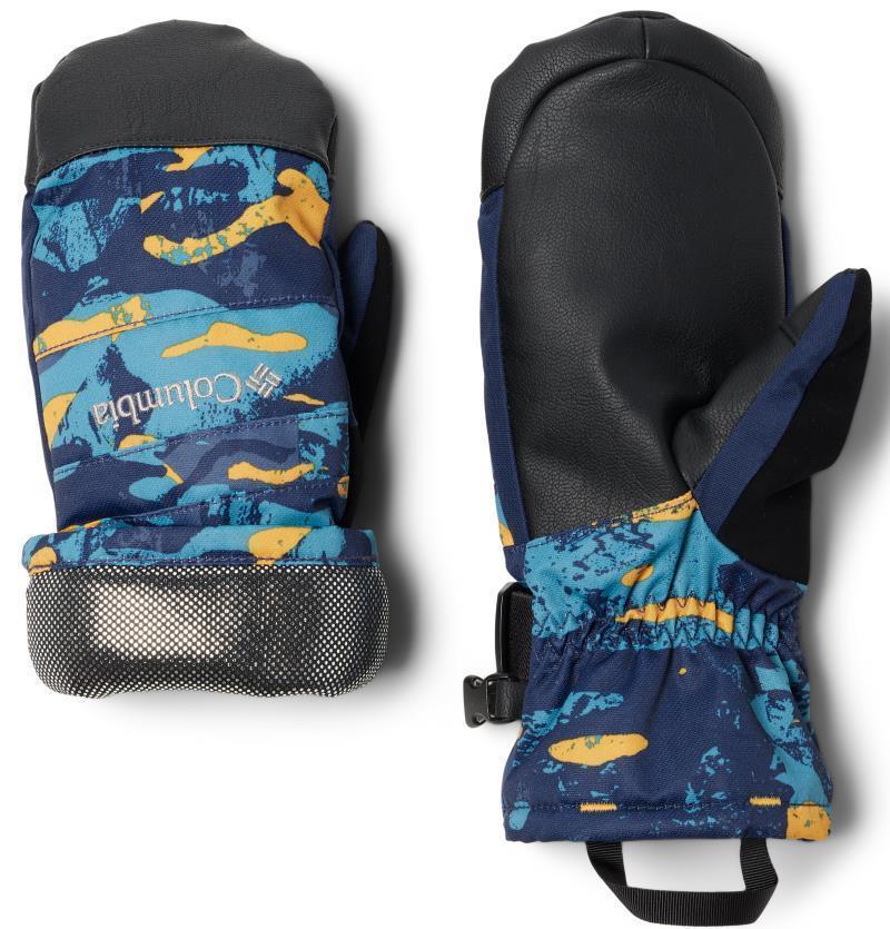 Whirlibird II Mittens - Youth - Shasta Geoglacial / Collegiate Navy 2