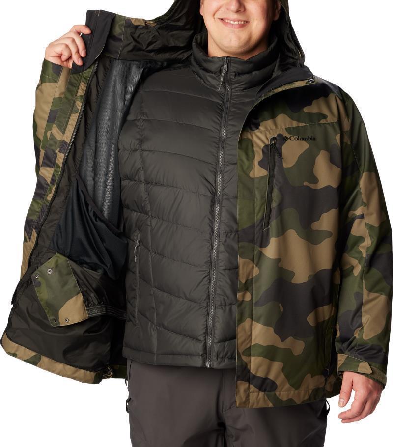 Whirlibird IV Interchange Jacket - Big - Mens - Stone Green Mod Camo Print 5