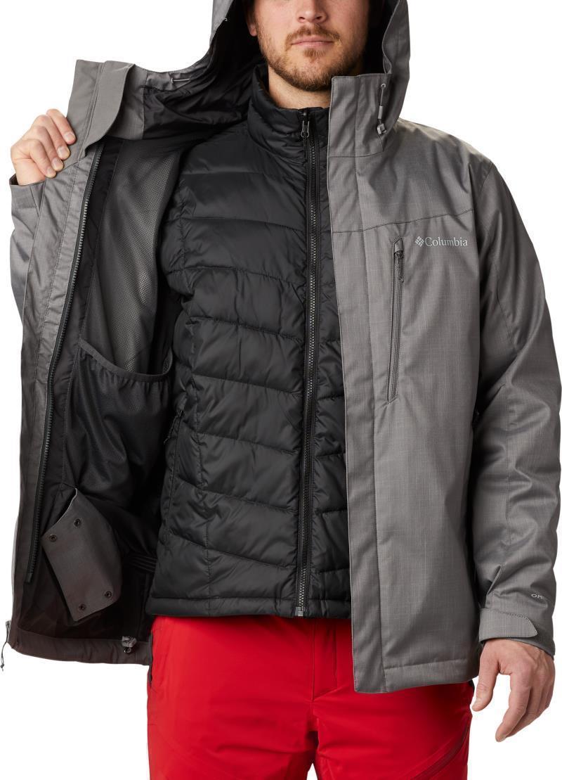 Whirlibird IV Interchange Jacket - Mens - City Grey Melange 4
