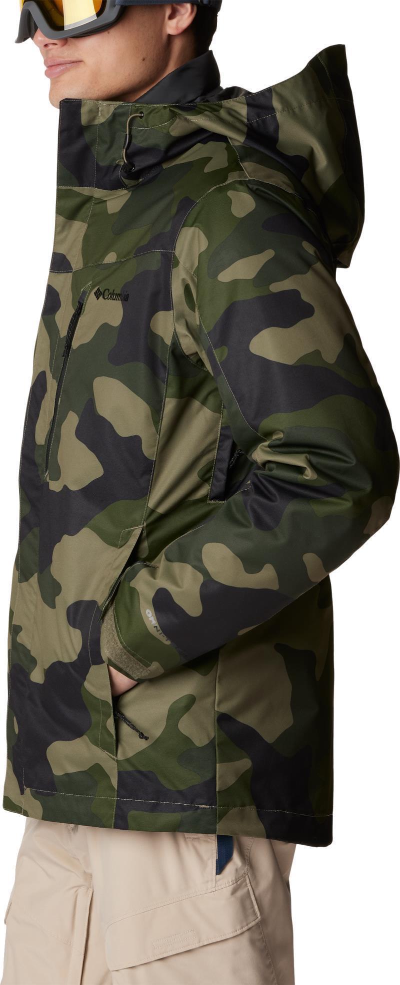 Whirlibird IV Interchange Jacket - Mens - Stone Green Mod Camo Print 3