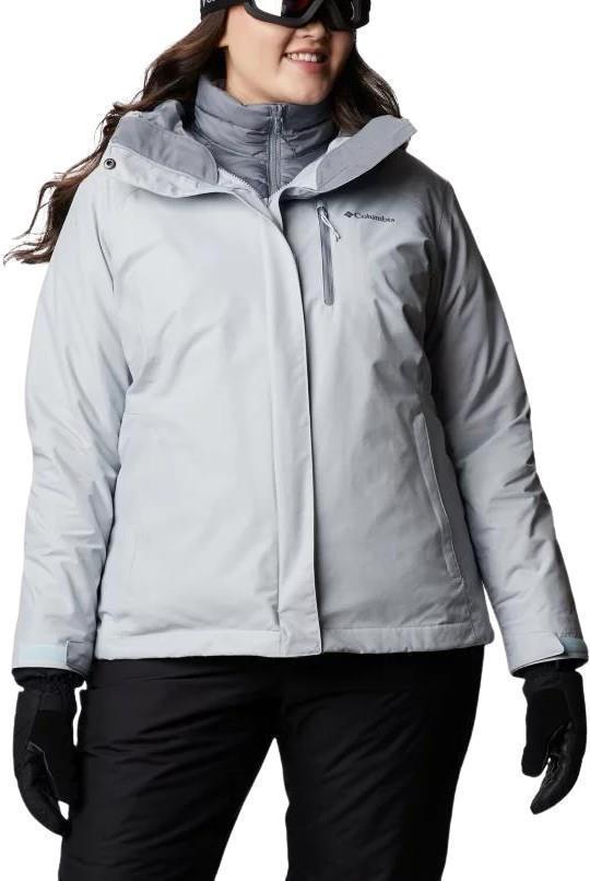 Whirlibird IV Interchange Jacket - Plus - Womens - Cirrus Grey Crossdye 1