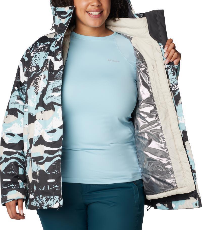 Whirlibird IV Interchange Jacket - Plus - Womens - Shark Geoglacial Print 5