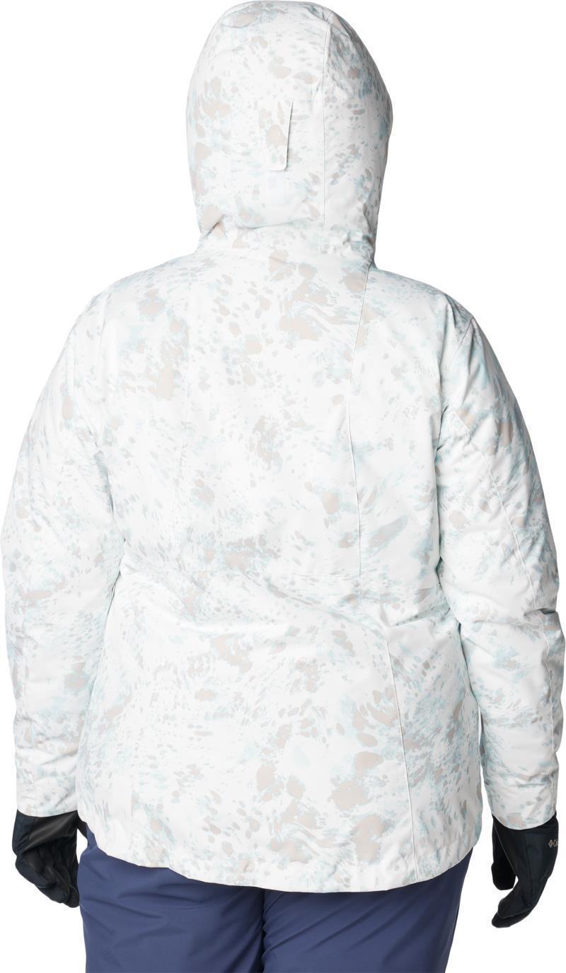 Whirlibird IV Interchange Jacket - Plus - Womens - White Flurries Print 2