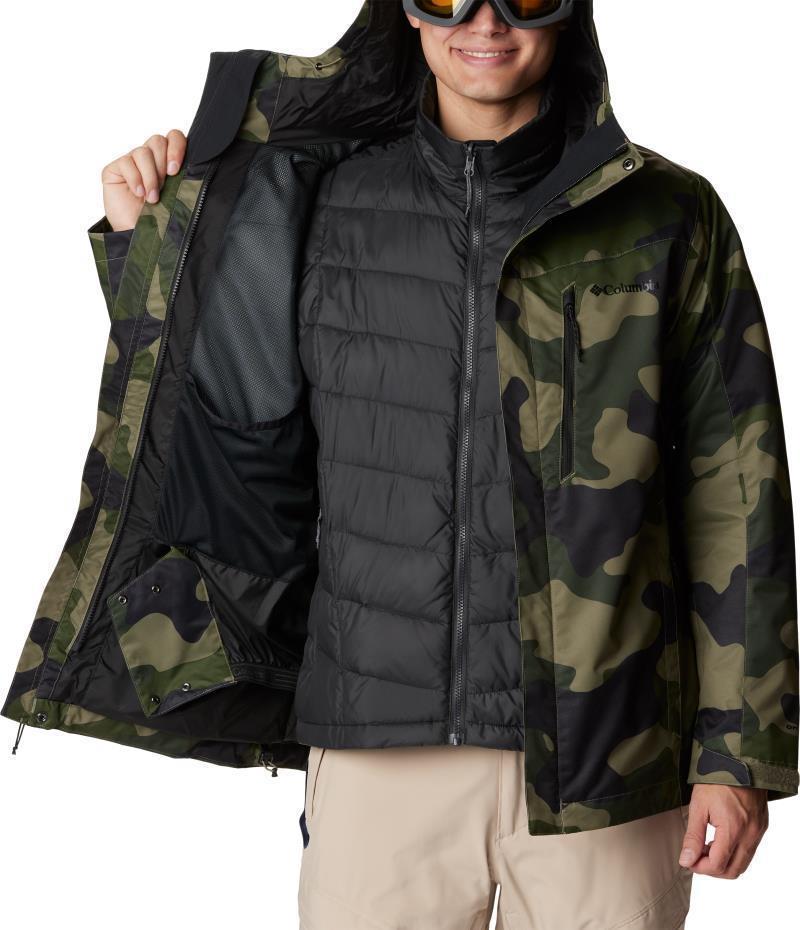 Whirlibird IV Interchange Jacket - Tall - Mens - Stone Green Mod Camo Print 5
