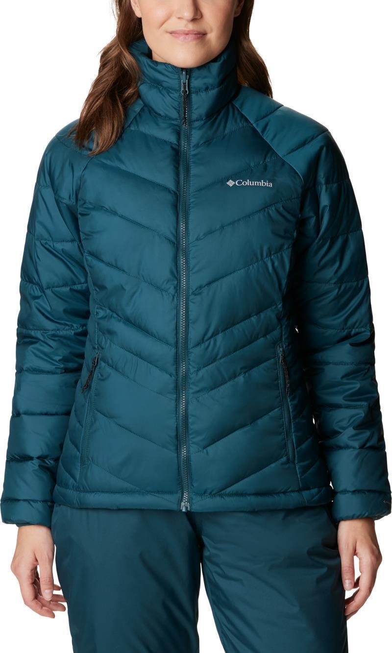 Whirlibird IV Interchange Jacket - Womens - Aqua Haze Flurries Print 9