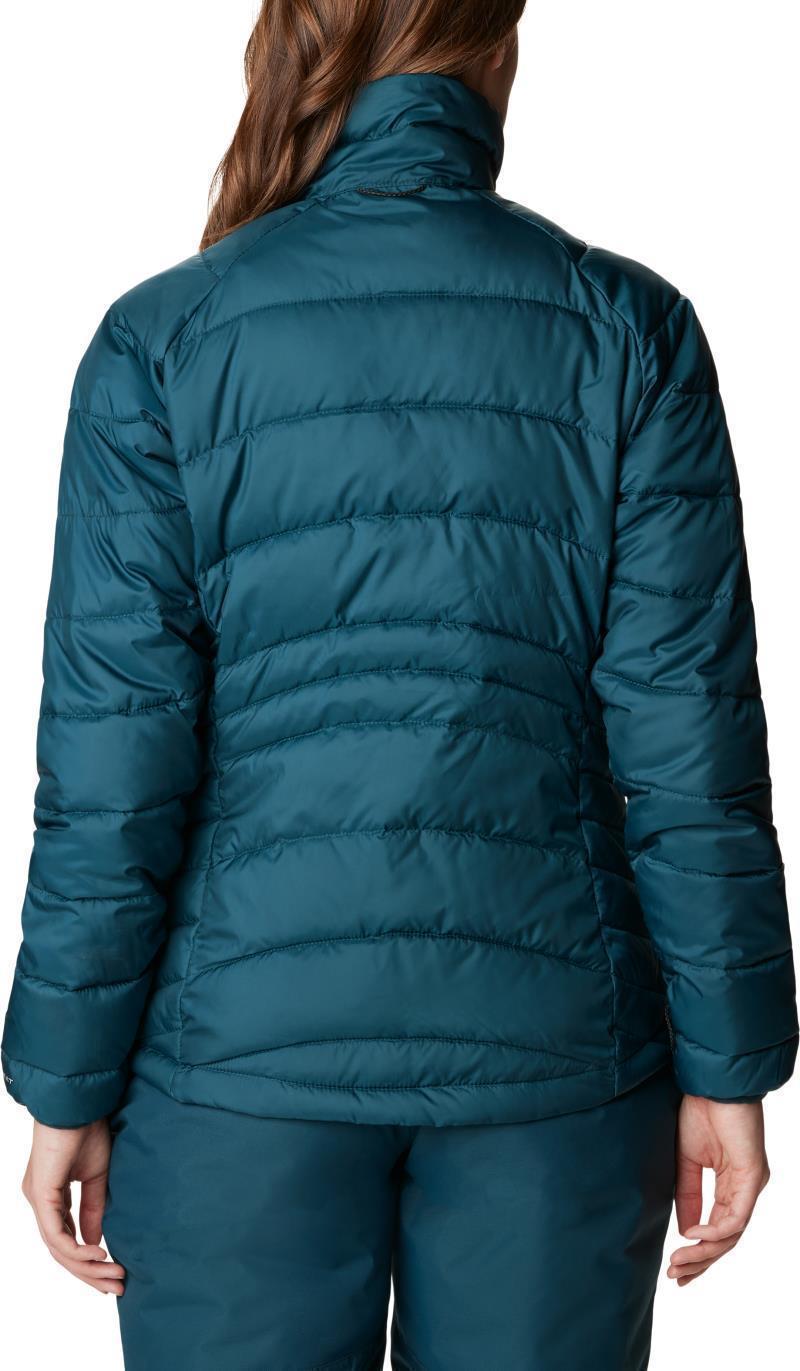 Whirlibird IV Interchange Jacket - Womens - Aqua Haze Flurries Print 10