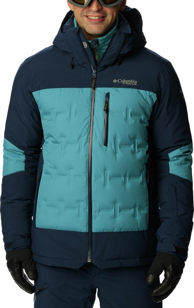 Wild Card III Down Jacket - Mens - Shasta / Collegiate Navy 1