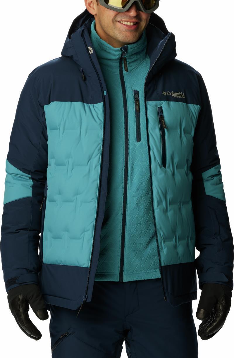 Wild Card III Down Jacket - Mens - Shasta / Collegiate Navy 8