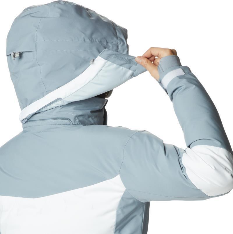 Wildcard II Down Jacket - Womens - White / Tradewinds Grey 6