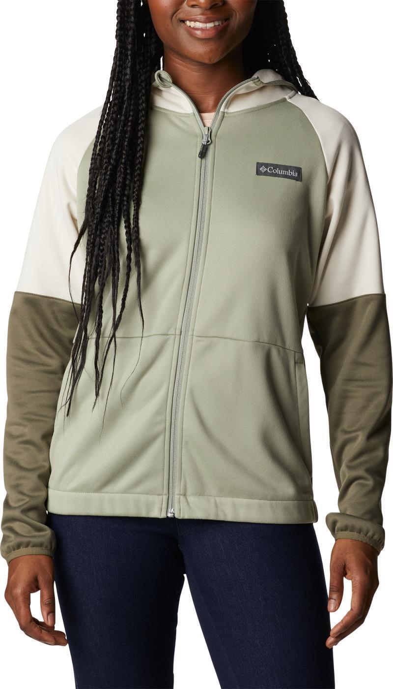 Windgates Full Zip - Womens - Safari / Chalk / Stone Green 1