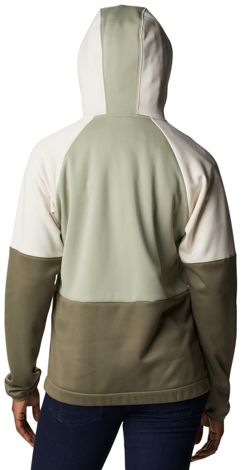 Windgates Full Zip - Womens - Safari / Chalk / Stone Green 2