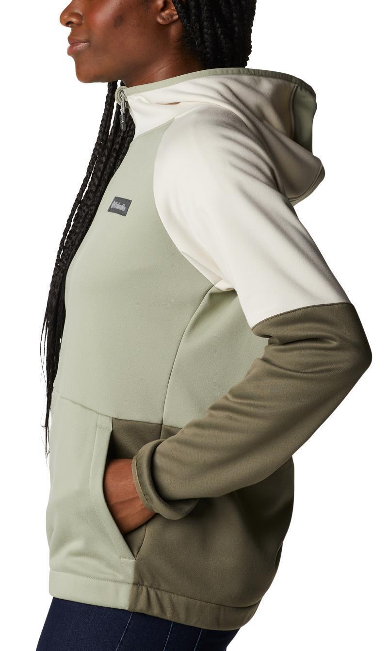 Windgates Full Zip - Womens - Safari / Chalk / Stone Green 5