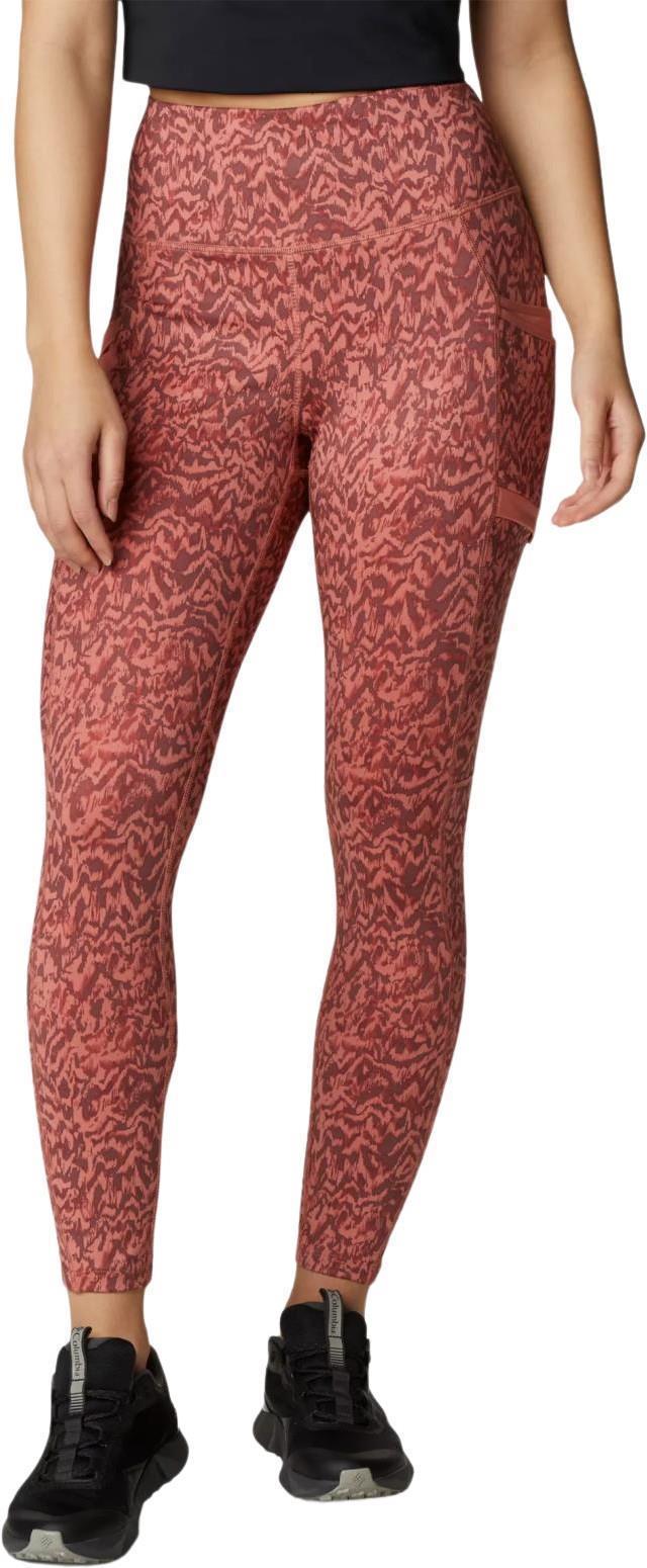 Windgates II Leggings - Womens - Dark Coral Terrain 1