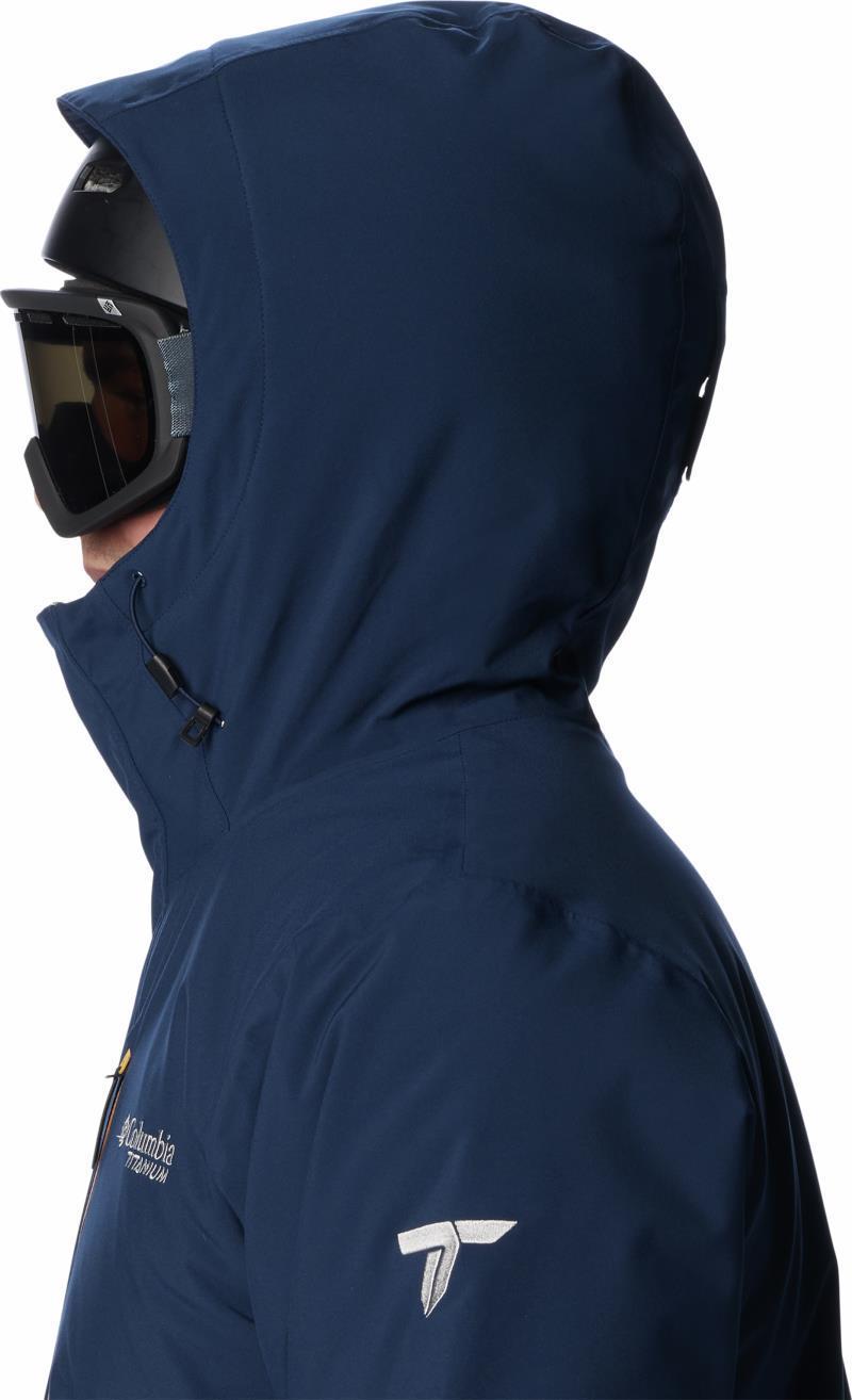 Winter District II Jacket - Mens - Raw Honey / Collegiate Navy 6