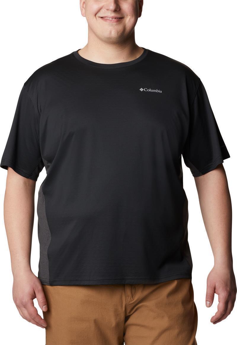 Zero Ice Cirro-Cool SS Shirt - Big - Mens - Black / Black Heather 1