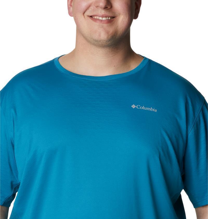 Zero Ice Cirro-Cool SS Shirt - Big - Mens - Deep Marine / Deep Marine Heather 4