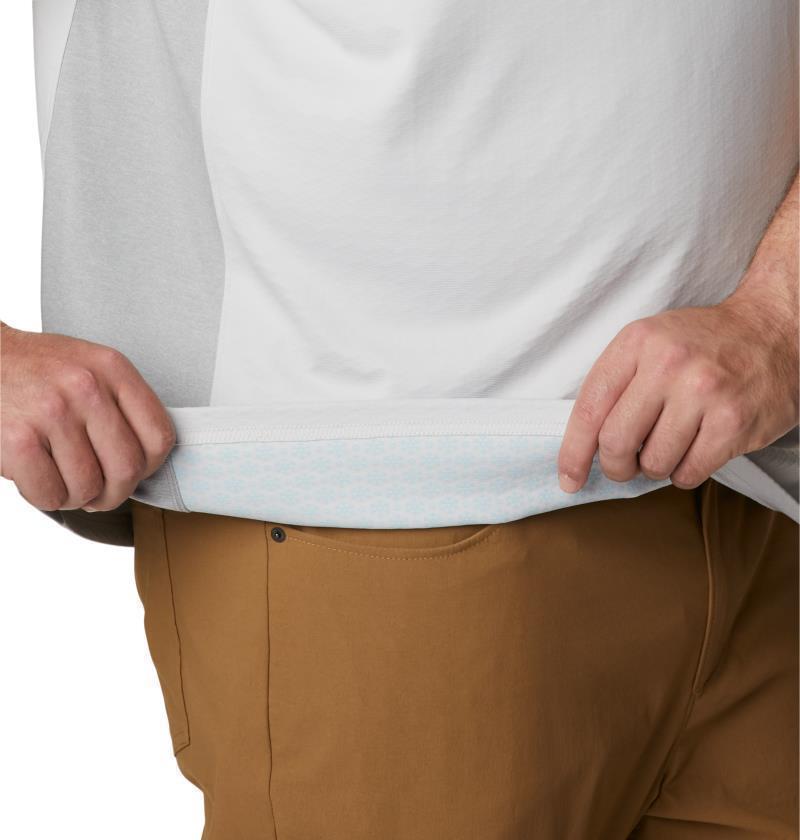 Zero Ice Cirro-Cool SS Shirt - Big - Mens - Nimbus Grey / Nimbus Grey Heather 5