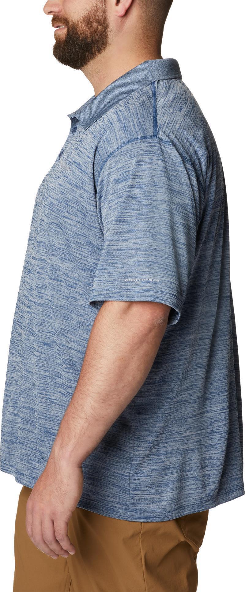 Zero Rules Polo Shirt - Big - Mens - Carbon Heather 3
