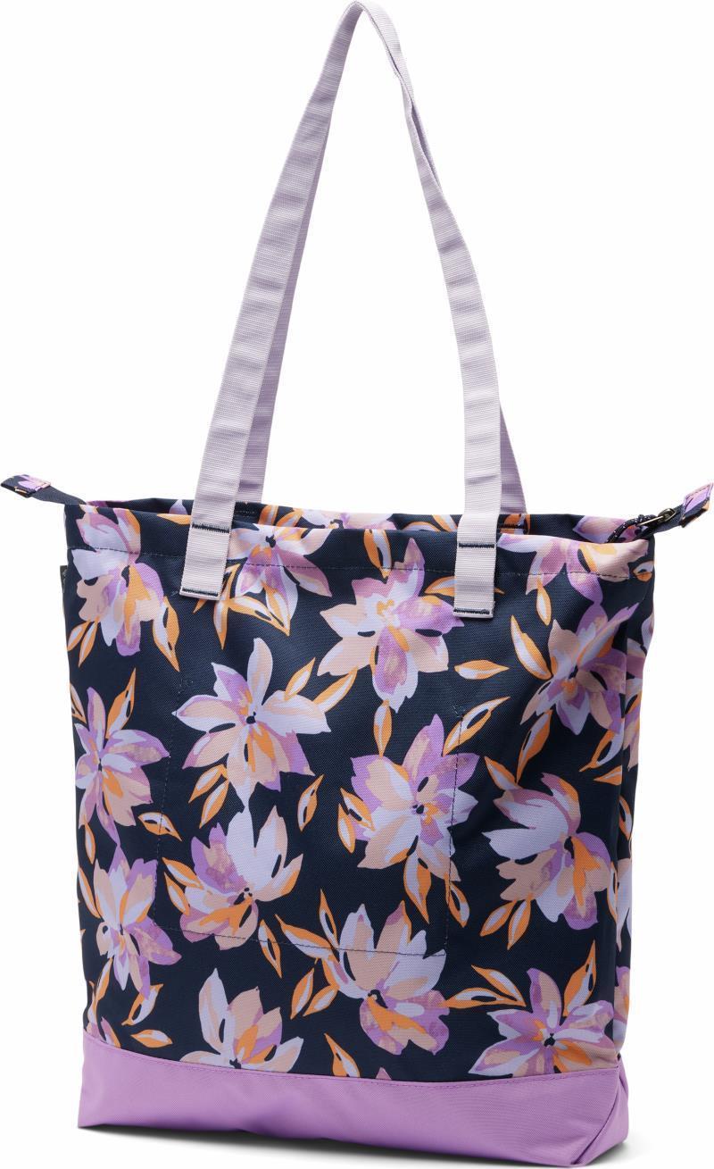 Zigzag Tote - Dark Nocturnal Poinsettia 2