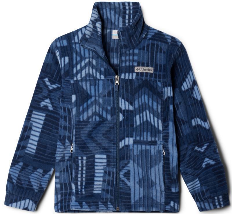 Zing III Fleece - Youth Boys - Dark Mountain Pathways 1