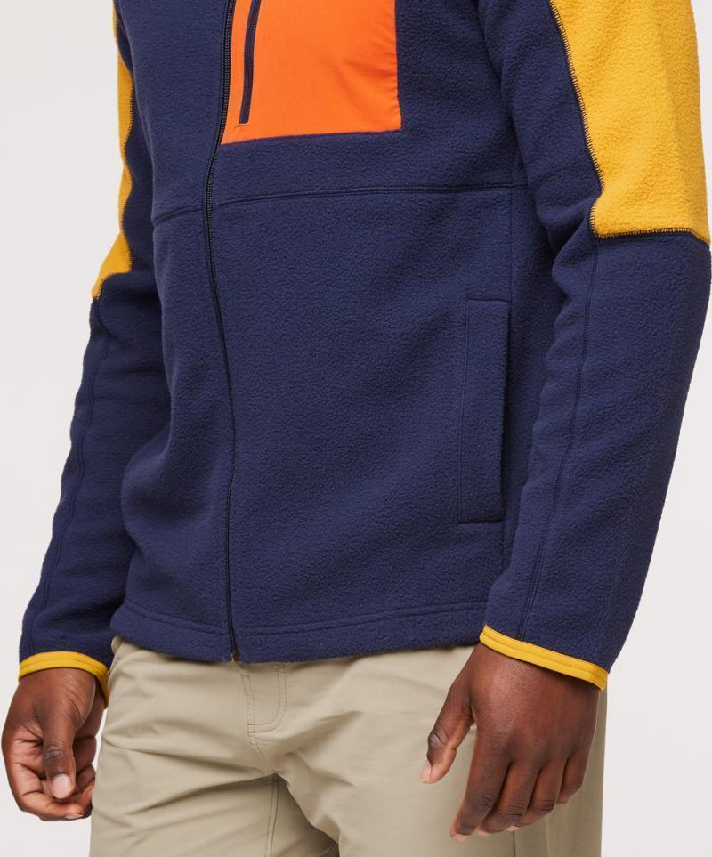 Abrazo Fleece Full-Zip Jacket - Mens - amber / maritime 1